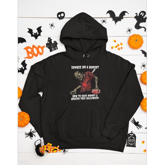 Zombie på budgethalloween hoodie (Skapare uppladdad)