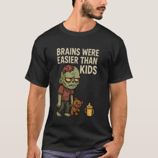 Zombie Pappa Apocalypse Förälder Skräck Pappa Humo T Shirt
