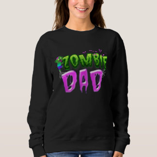 Zombie Pappa Halloween Kostym För Pappa T Shirt