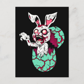 Zombie Påskhare Vykort