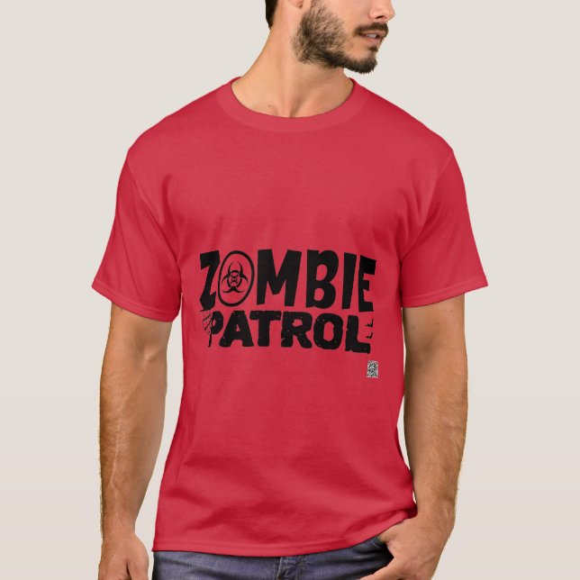 Zombie Patrol T Shirt (Framsida)