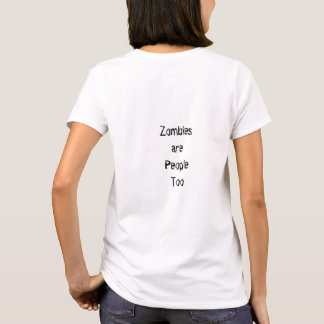 Zombie Pin Up Girl Protest I Womans T-Shirt