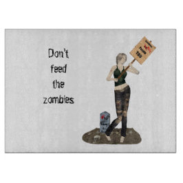 Zombie Pin Up Girl Protest II