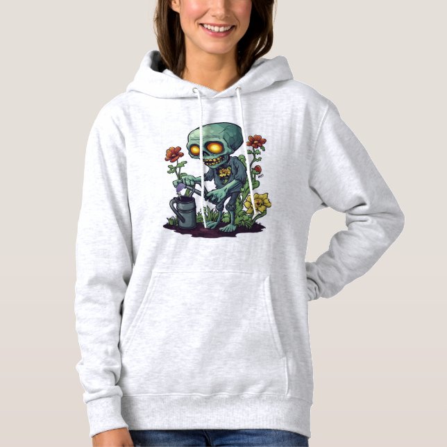 Zombie Plant Parent T Shirt (Framsida)