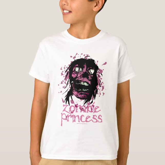 Zombie Princess Tee Shirt (Framsida)