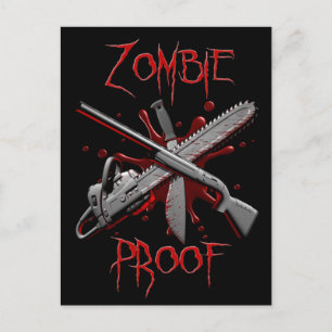 Zombie Proof Postcards Vykort