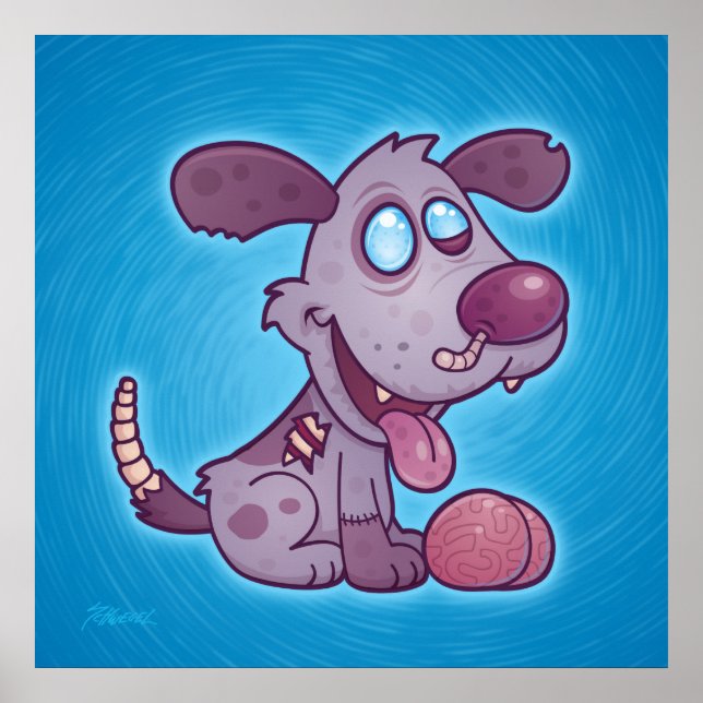 Zombie Puppy Poster (Framsidan)