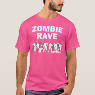 Zombie Rave Optical Illusion Trippy Motivational T Shirt