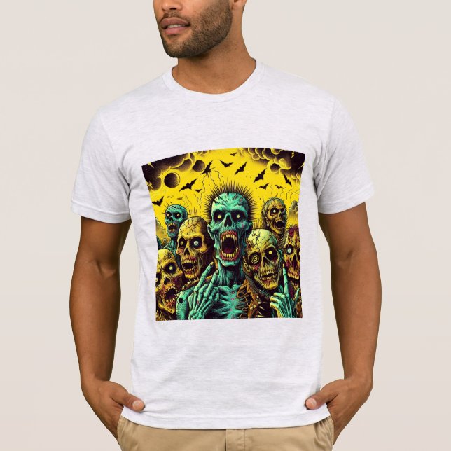 Zombie Rebeljon: T Shirt (Framsida)