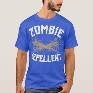 Zombie Repellent Happy halloween Trick eller behan T Shirt