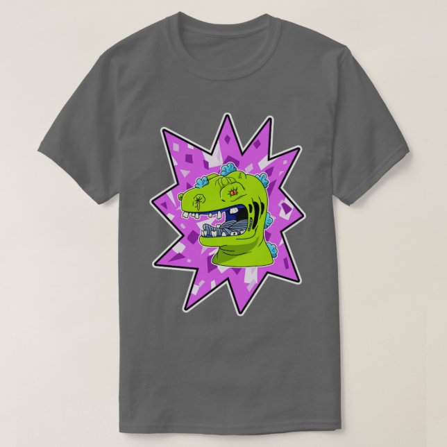 Zombie Reptar T Shirt (Design framsida)
