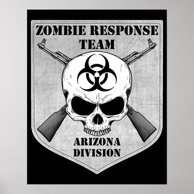 Zombie Response Team: Arizona Division Poster (Framsidan)