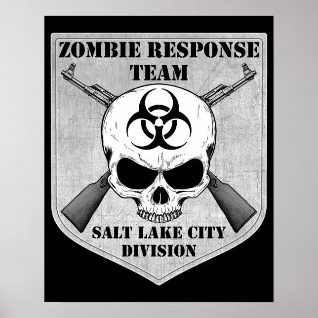 Zombie Response Team: Salt Sjö City Division Poster (Framsidan)