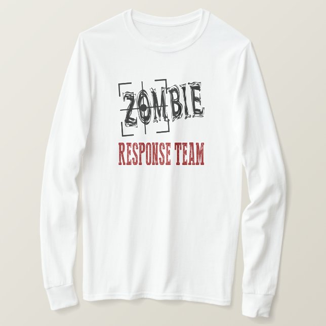 Zombie Response Team Unisex T-shirt (Design framsida)