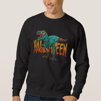 Zombie Rex Halloween-kostym Män Kvinnor Barn Rex Lång Ärmad Tröja