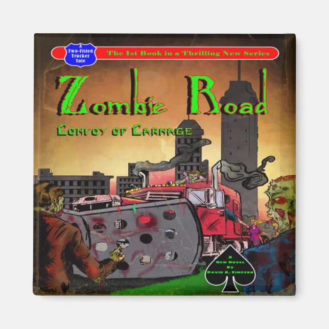 Zombie Road: Convoy of Carnage Magnet (Framsidan)