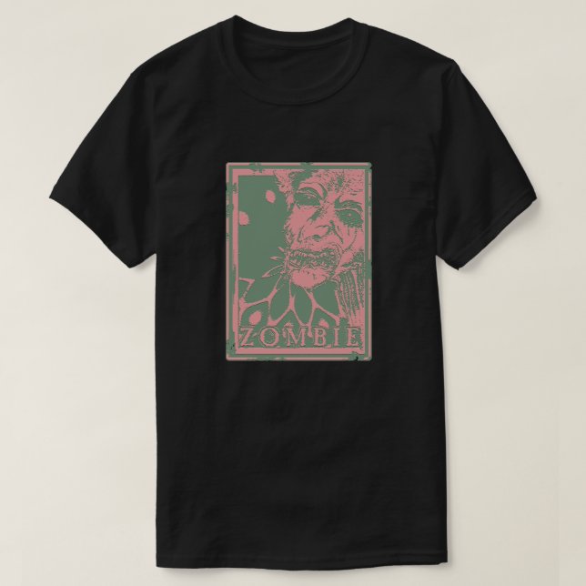 ZOMBIE- Röd T Shirt (Design framsida)