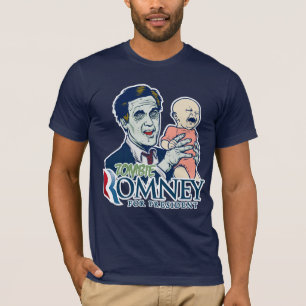 Zombie Romney för presidentskjorta Tee