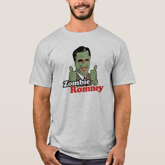 Zombie Romney Tee Shirt (Framsida)
