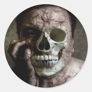 Zombie Runt Klistermärke