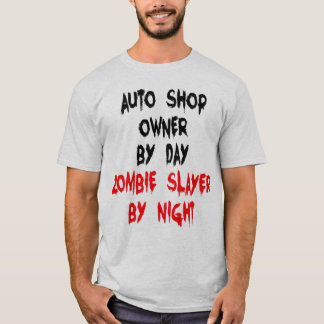 Zombie Sayer Auto Shop Manager Tröja