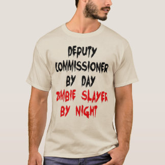 Zombie Sayer Biträdande kommissionär T-shirt