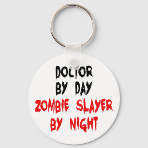 Zombie Sayer Doktor Nyckelring