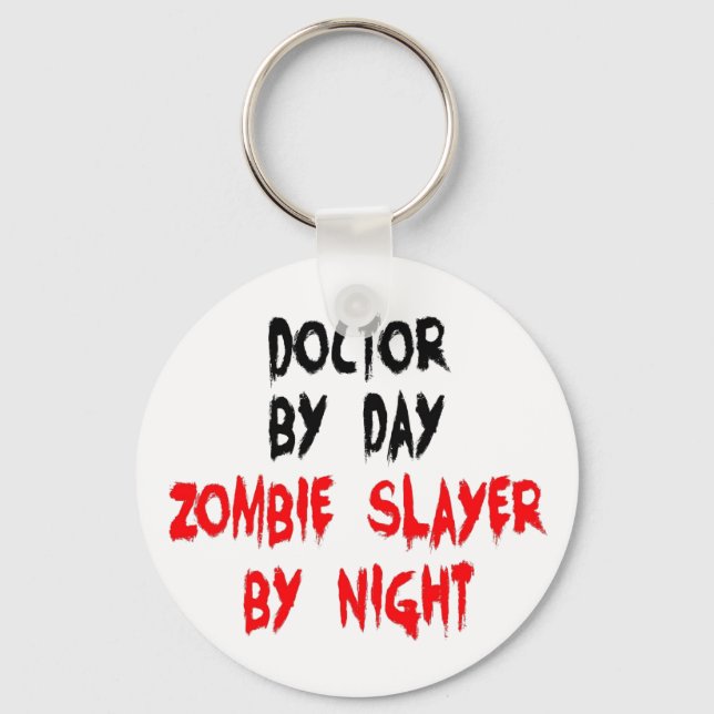 Zombie Sayer Doktor Nyckelring (Framsida)