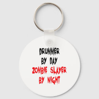 Zombie Sayer Drummer Nyckelring