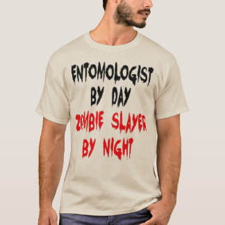 Zombie Sayer Entomolog T-shirt
