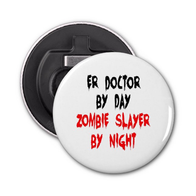 Zombie Sayer ER Doktor Flasköppnare (Framsidan)