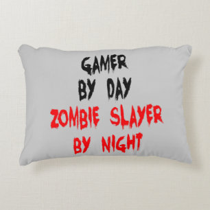 Zombie Sayer Gamer Prydnadskudde