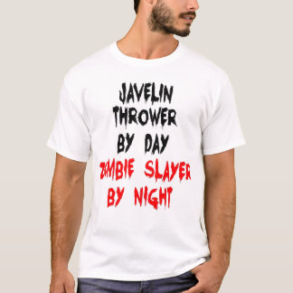 Zombie Sayer Javelin Thrower T-shirt