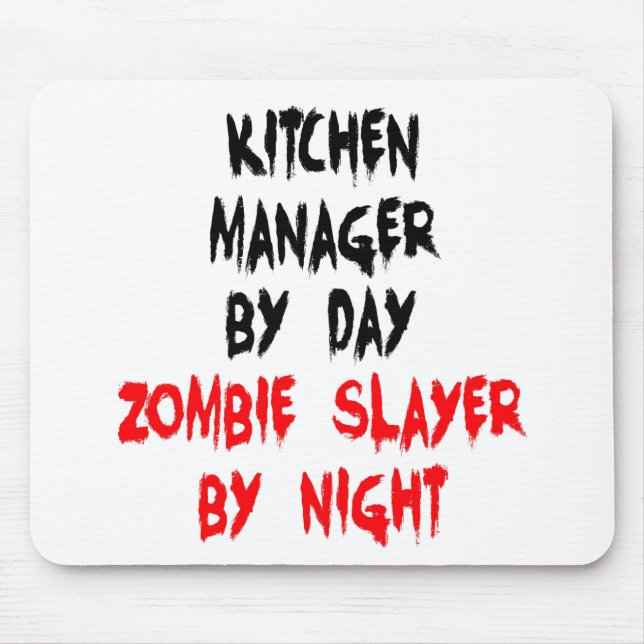 Zombie Sayer Kitchen Manager Musmatta (Framsidan)