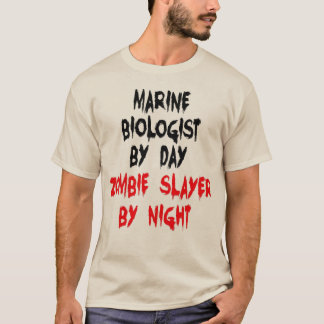 Zombie Sayer Marine Biolog T-shirt