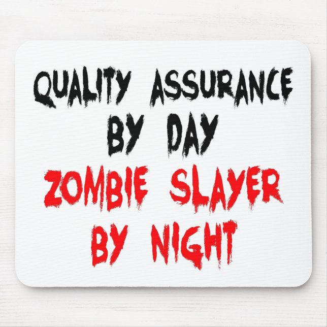 Zombie Sayer Quality Assurance Worker Musmatta (Framsidan)
