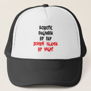 Zombie Sayer Robotic Ingenjör Truckerkeps