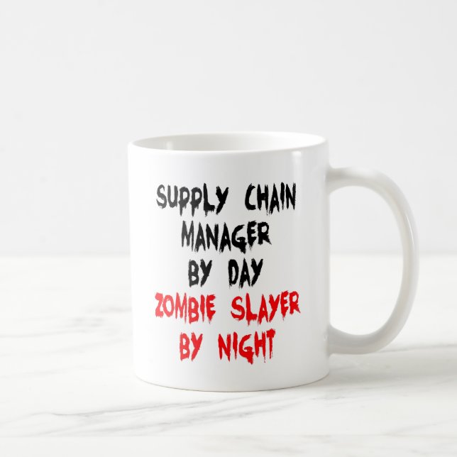 Zombie Sayer Supply Chain Manager Kaffemugg (Höger)