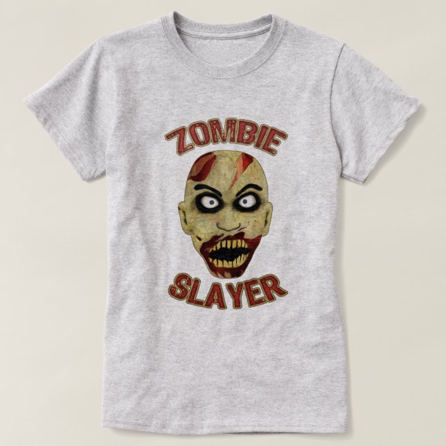 Zombie Sayer Tee Shirt (Design framsida)