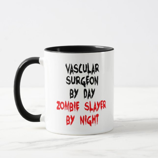 Zombie Sayer Vaskcular Surgeon Mugg (Vänster)