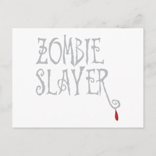 Zombie Sayer Vykort