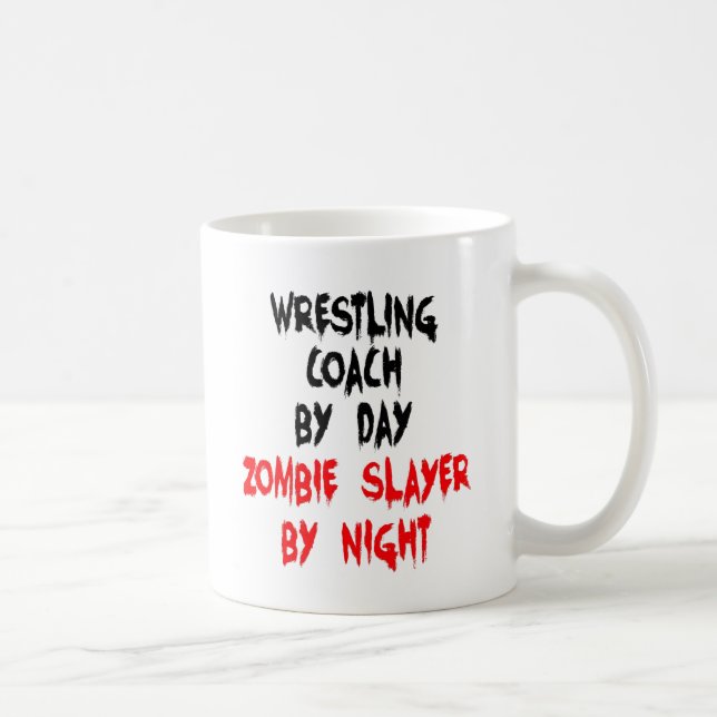 Zombie Sayer Wrestling Coach Mugg (Höger)