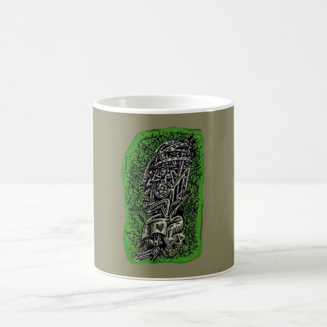 Zombie sergeant, av Brian Benson Kaffemugg (Center)