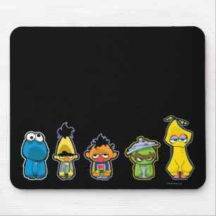 Zombie Sesame Street-figurer Musmatta