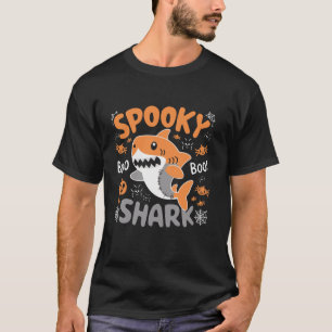 Zombie Shark Halloween Costume Spooky Trick eller T Shirt