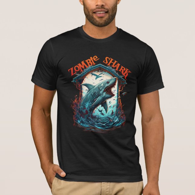 Zombie Shark T-Shirt (Framsida)