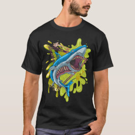 Zombie Shark T Shirt
