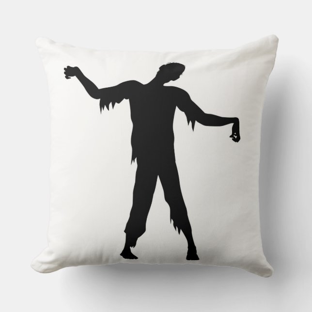 Zombie silhouette kudde (Framsida)