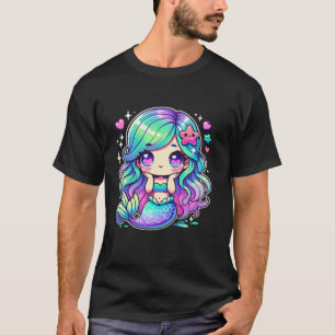Zombie Sjöjungfru Halloween Costume Spooky Trick e T Shirt