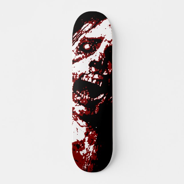 Zombie Skateboard Bräda 20 Cm (Framsida)